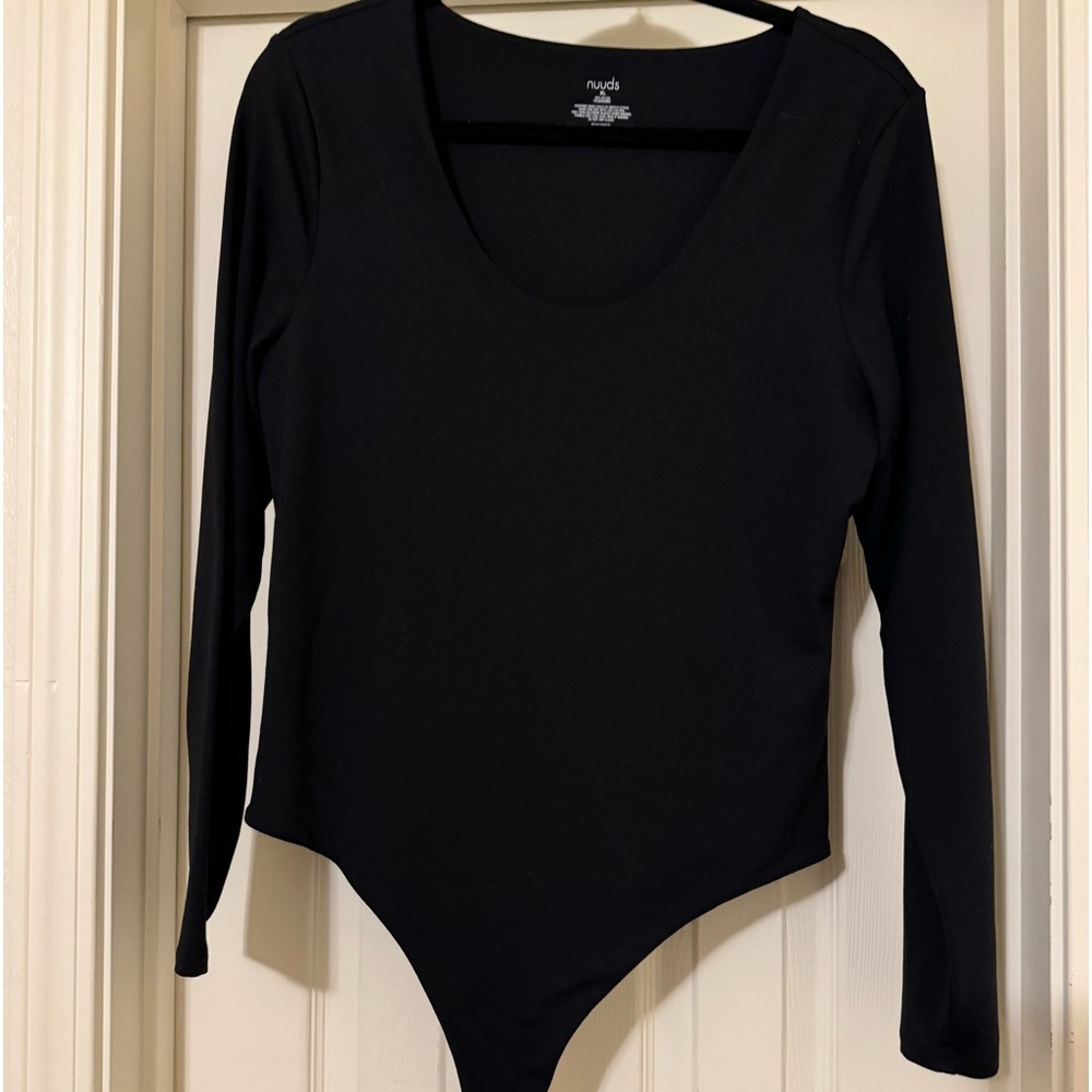 Nuuds scoop neck body suit